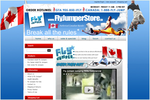 Fly Jumper Stilts Canada
