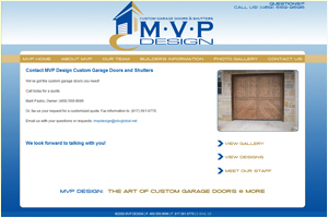 MVP Custom Garage Door Design Dallas Ft. Worth